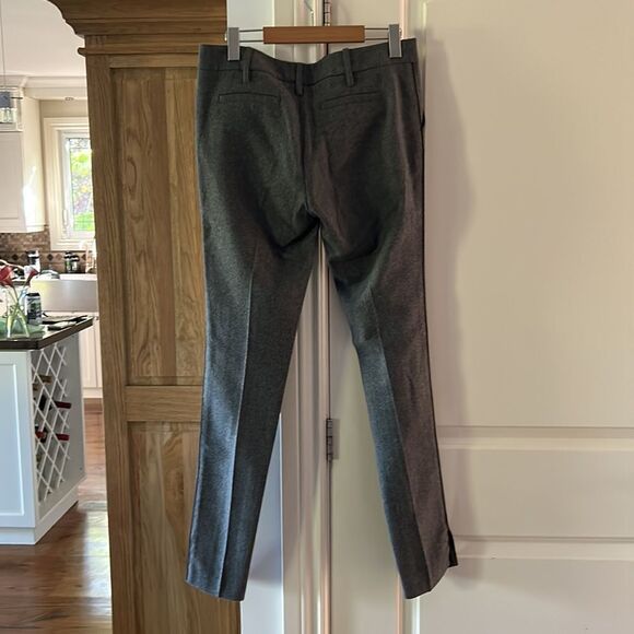 Smythe wool grey piped with black up sides slit hems 2 - Picture 8 of 10